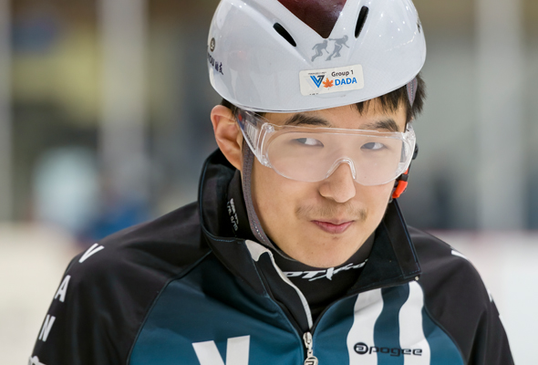 Special Olympics short track speed skating Vancouver